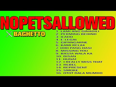 NOPETSALLOWED BEST PLAYLIST COLLECTION ~ NON-STOP| Chinita Cathy 