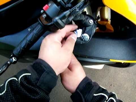 120110 -5 Temporary Brake Lever Fix