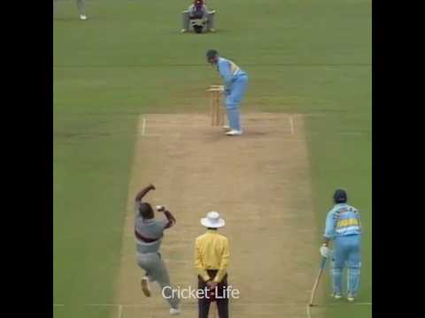 Malcolm Marshall Vs Azharuddin - Great Battle Between Two Class Players