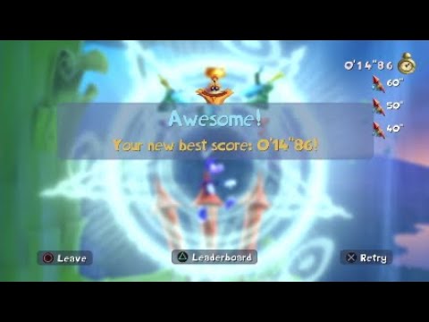 [Former WR] Rayman Legends | 2-5 When Toads Fly in 14"86