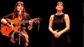 María Rozalén & Beatriz Romero-80 veces (Auditorio Municipal Albacete, 27 febrero 2012)
