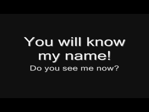 Arch Enemy - You Will Know My Name (lyrics) HD