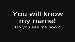 Arch Enemy - You Will Know My Name (lyrics) HD