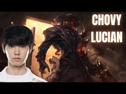 HLE CHOVY PLAYS LUCIAN MID VS AKALI - KR PATCH 11.13