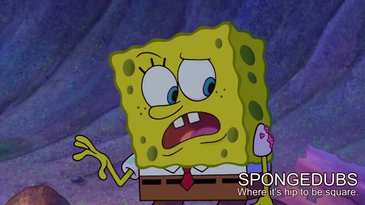 SpongeBob sings 