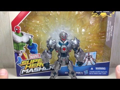 Marvel Super Hero Mashers Bust A Part Ultron EPIC FAIL Review