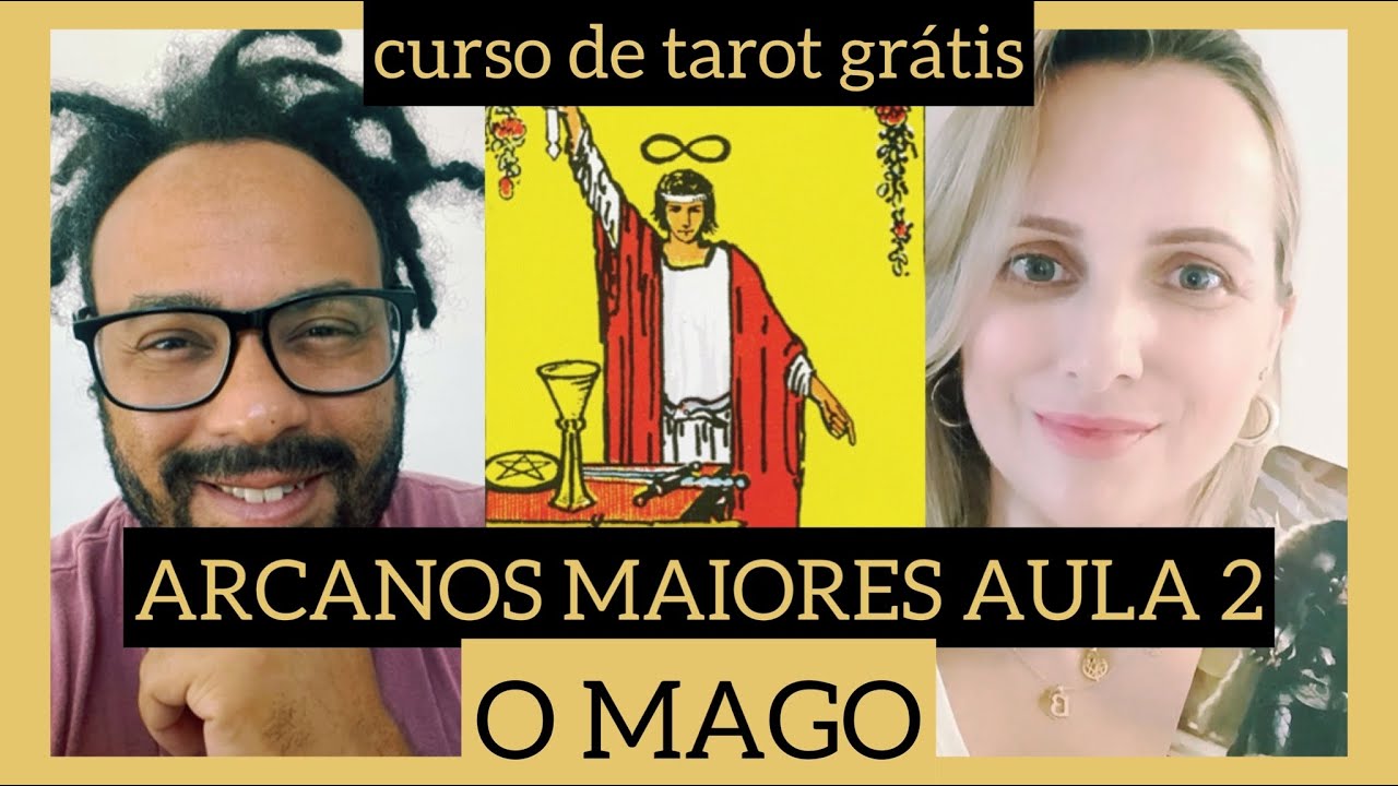ARCANOS MAIORES - significado da carta do MAGO | curso de tarot grátis