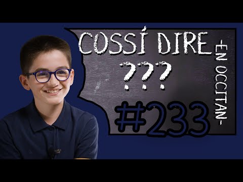 Cossí dire ? #233 Aloïs