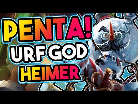 HEIMERDINGER IS A MONSTER IN URF! 30KILLS AND A PENTAKILL? - League of Legends