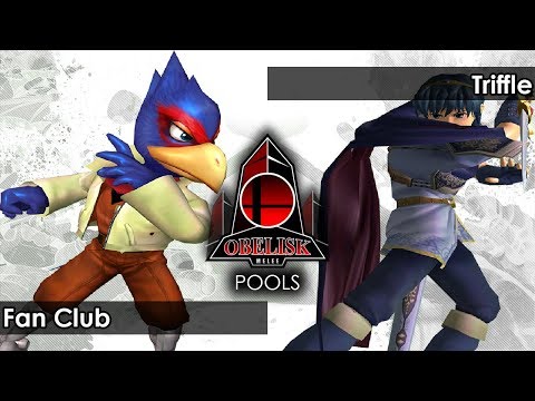 Melee: Fan Club (Falco) V HOF | Triffle (Marth/Ice Climbers) - Obelisk 82 Tournament SSBM