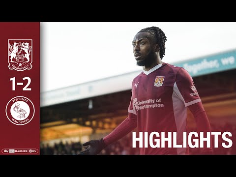 HIGHLIGHTS: Northampton Town 1 Wycombe Wanderers 2