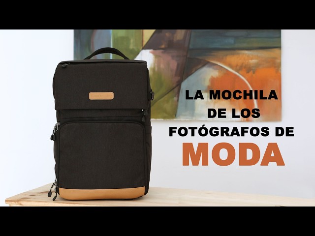 Vídeo relacionado con K&F CONCEPT Mochila de Cámara 13L, Ligera e Impermeable, para Fotos Profesionales, Compatible con Sony Canon Nikon, Incluye Bolsillos Frontales y Porta Trípode