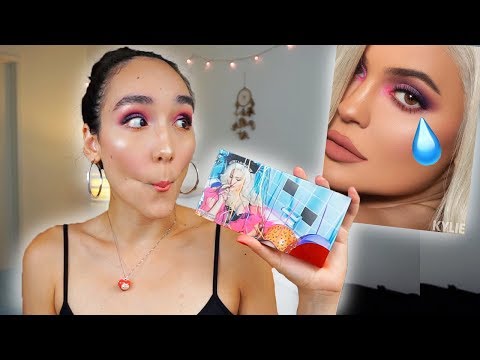 *HONEST REVIEW* Kylie 21 Birthday Palette Tutorial/Review/Swatches Video