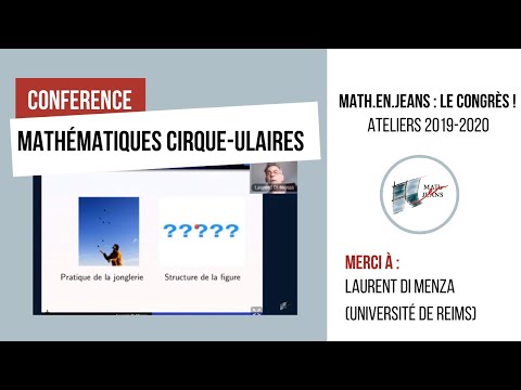 MATh.en.JEANS : le congrès - Conférence "Mathématiques cirque-ulaires"