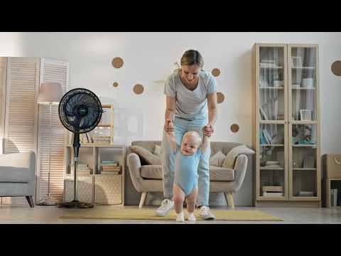 Video thumbnail of Ventilador de Coluna Arno X-treme 7 Power Zone 40cm VE7C