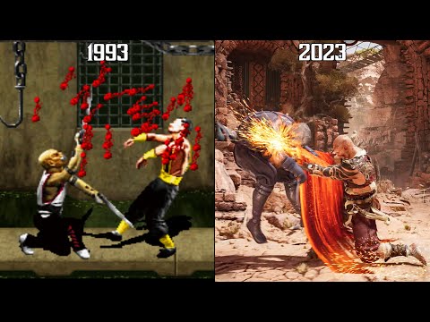 Baraka "Chop Chop Blade" Evolution - Mortal Kombat 2-12 (1993-2023) 4K