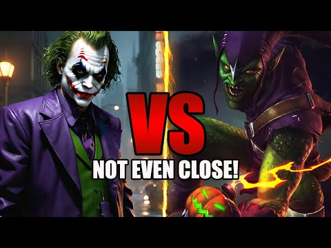 Why Joker VS Green Goblin Isn't Even REMOTELY Close!