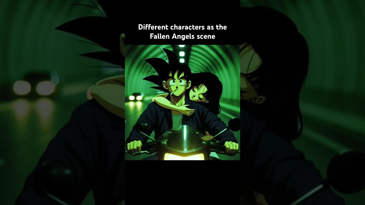 Different characters as the Fallen Angels scene #fallenangels