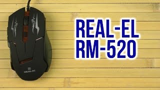 REAL-EL RM-520 Gaming Black (EL123200020) - відео 1