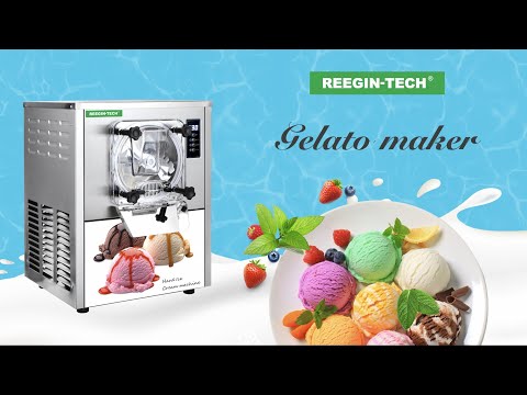 REEGIN-TECH commercial hard ice cream machine/Gelato maker