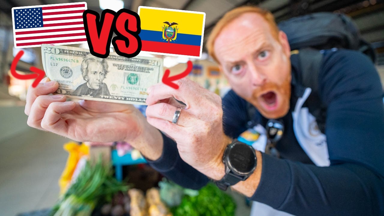 $20 in Ecuador vs USA — The Difference is INSANE