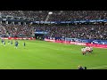 HSV-Hoffenheim Tor mit Hymne und Stadionansage