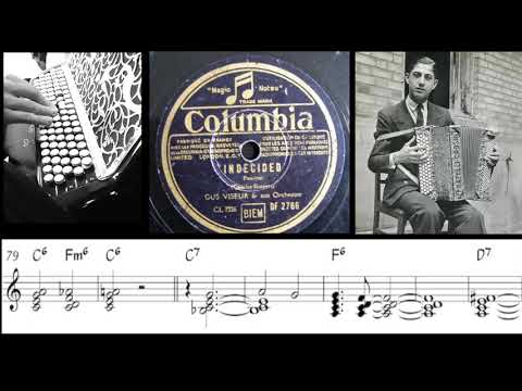 Gus Viseur - Undecided - Accordion Transcription