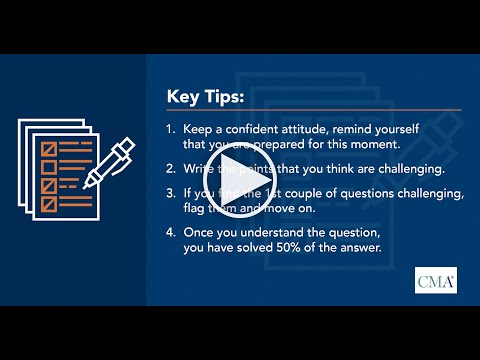 Ep 6: Do’s and Don’ts on exam day - Passing the CMA Exam