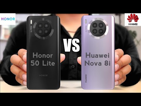 Honor 50 Lite vs Huawei Nova 8i