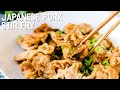 Japanese Pork Stir Fry