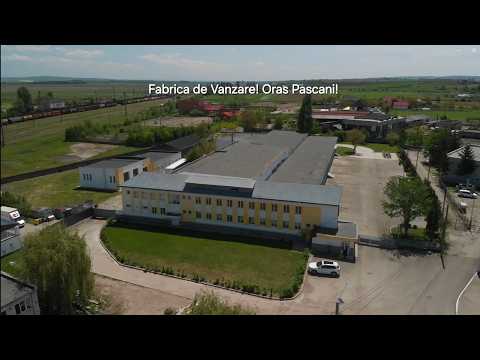 Fabrică de Vânzare în Pașcani, Iași | 5.000 mp Utili | Teren 10.000 mp | La 6 km de Nodul Rutier al Autostrăzii Moldovei A7 | Acces TIR | Rampă de Înc — Video