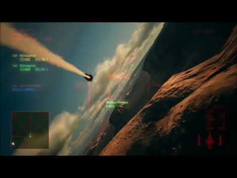 Tunnel Vision : BR Gone Loco in Roca Roja (Ace Combat 7)