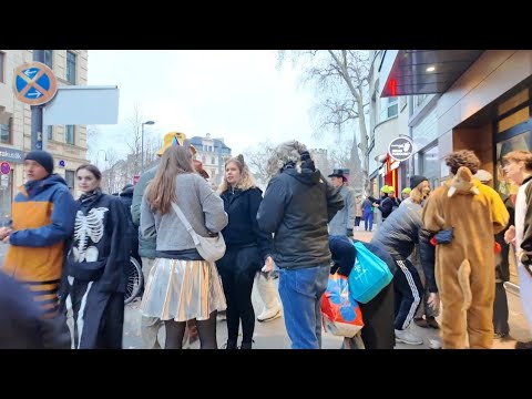 Kölner Karneval live vom Chlodwig-Eck – pure Stimmung, echte Jecken, 4K Original! hautnah erlebt pur