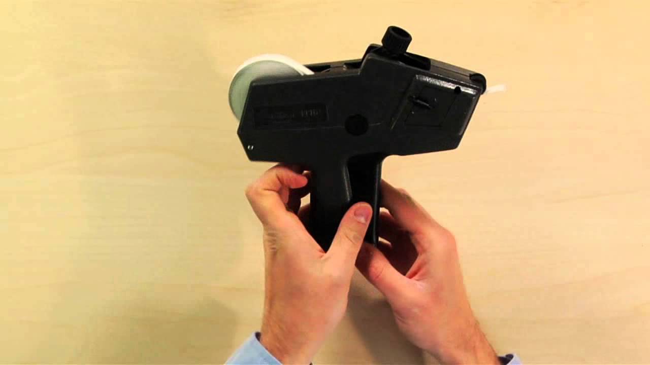 How to Load A Monarch 1110 Price Gun