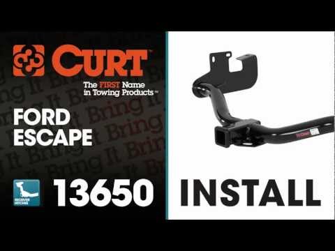 Trailer Hitch Install: CURT 13650 for 2005-2012 Ford Escape