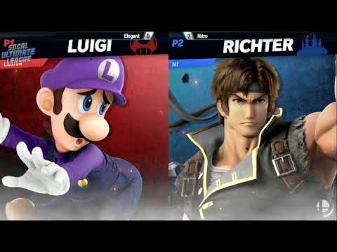 WNF 4.7 - Elegant (Luigi) Vs. Nitro (Richter) Losers Finals - Smash Ultimate