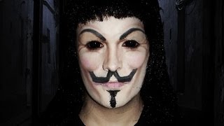 V For Vendetta - Makeup Tutorial!