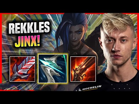 REKKLES IS INSANE WITH JINX! - KC Rekkles Plays Jinx ADC vs Kog'Maw! | Season 2022