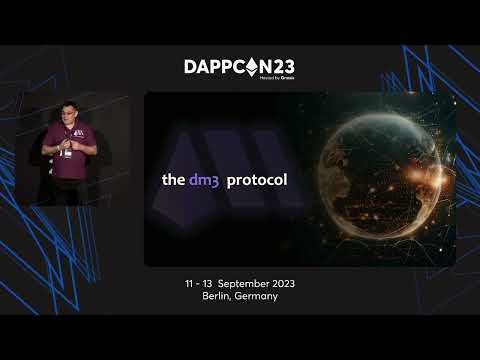DappCon 2023: Secure Communication And Effective Spam Protection In Web3 Messaging - Steffen Kux