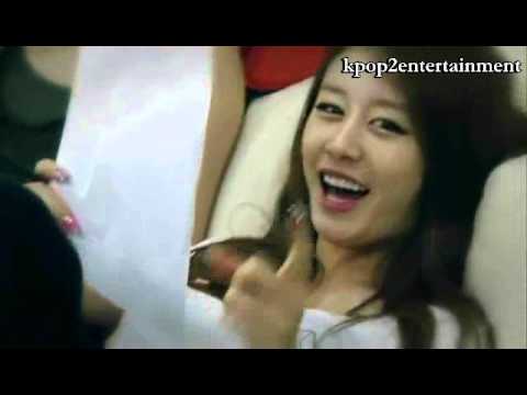 T-ara prepairing for their concert in Thailandia (dance practice)