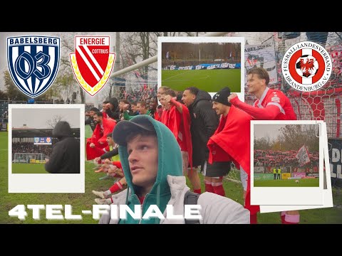 BRANDENBURG is RED-WHITE 🔴⚪️ BABELSBERG 03 vs. ENERGIE COTTBUS