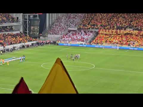 Lens vs Freiburg 0-0 (One of the most beautiful atmospheres in the UEFA Europa League 2024)