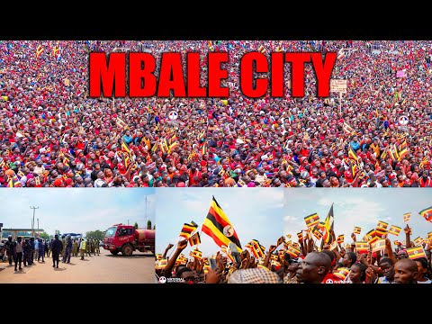 LIVE: H.E. Bobi Wine Heads to Mbale City - This is History -- Its already Massive. Day 79