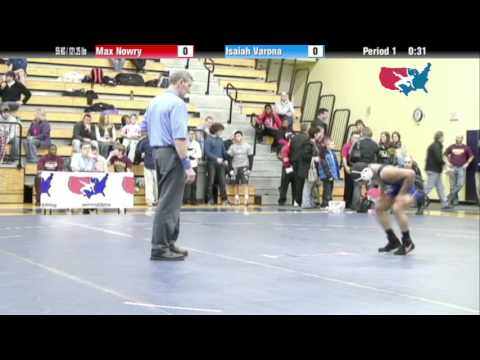 GR 55 KG - Bronze - Max Nowry (NYAC) vs. Isaiah Varona (USOEC)