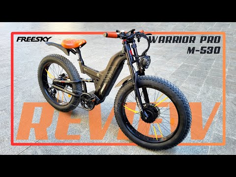 FREESKY Warrior PRO M-530 REVIEW: Absolute MONSTER eBike!