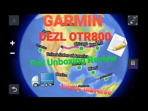 #Garmin DEZL OTR800 In-Depth     Unboxing Full Experience Review