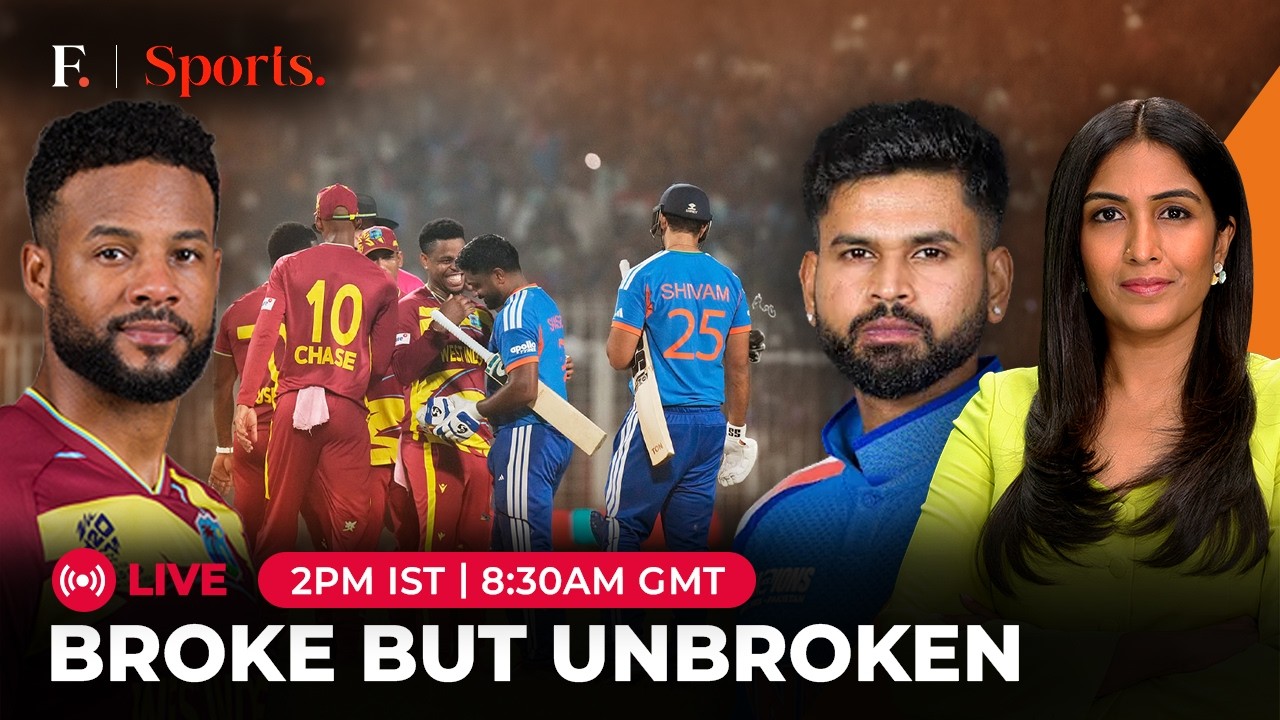 LIVE: West Indies Push India To T20I Decider Amid Financial Crisis | First Sports With Rupha Ramani