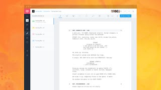 StudioBinder  Free Script Writing Software