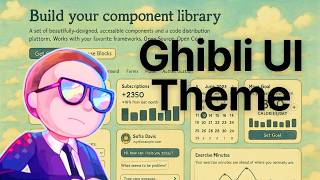 I Just Found the BEST Ghibli Shadcn UI Components!
