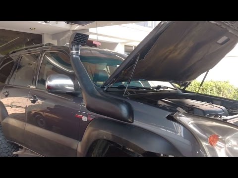 Toyota Prado Snorkel Install